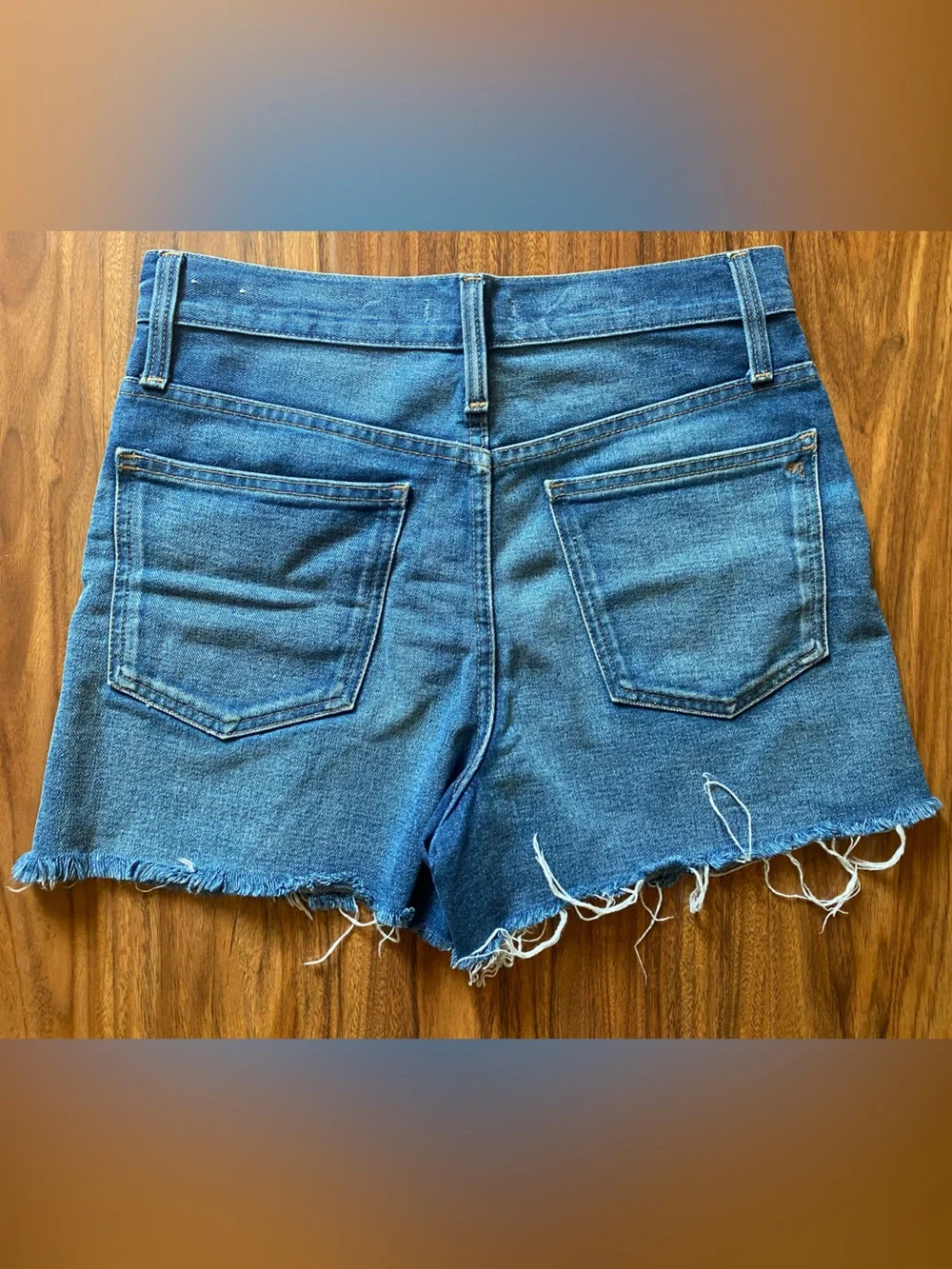 Madewell The Perfect Jean Short denim jean shorts size 26